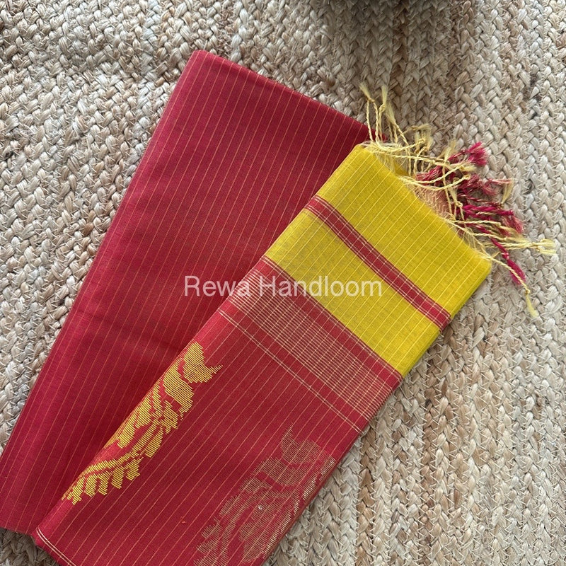 Maheshwari Top-Dupatta Set