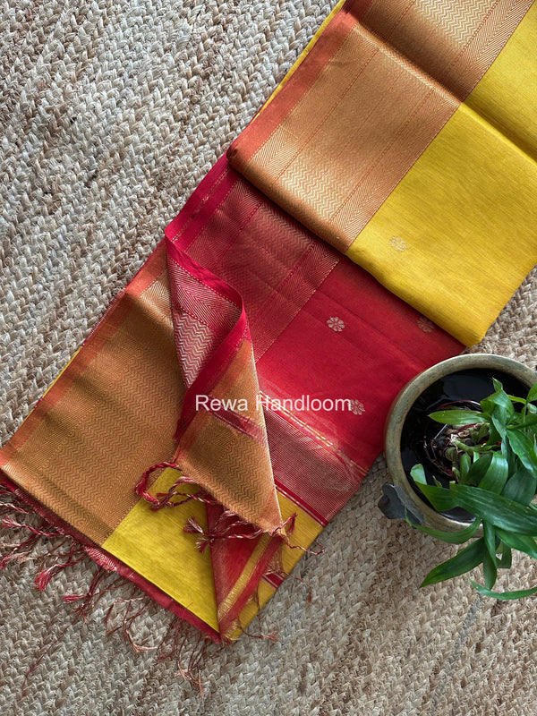 Maheshwari Tissue Butti Saree