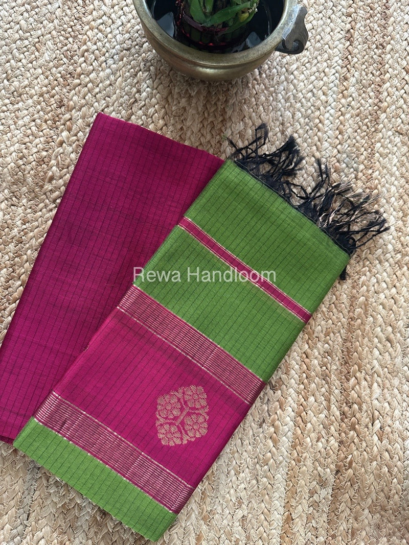 Maheshwari Top-Dupatta Set