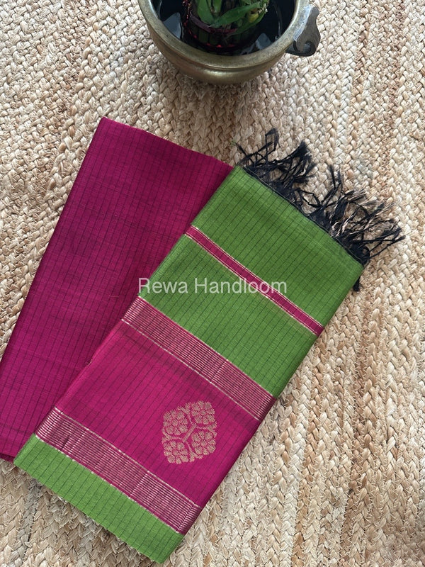 Maheshwari Top-Dupatta Set