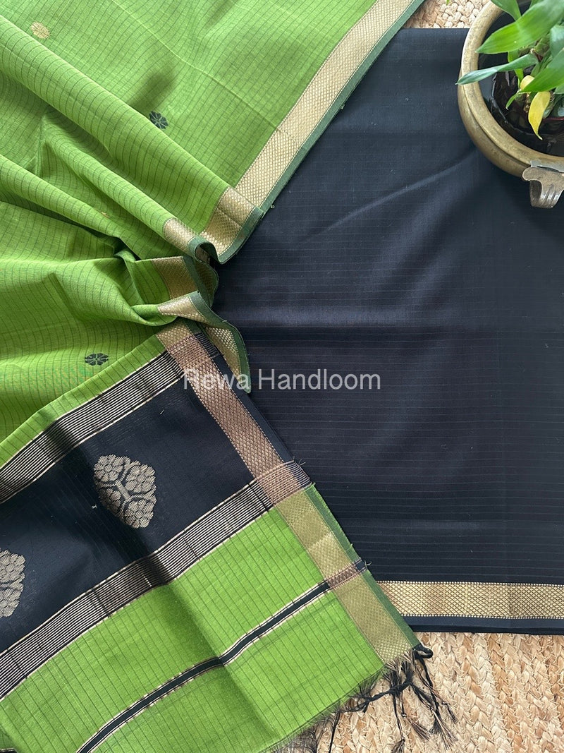 Maheshwari Motifs Top-Dupatta Set