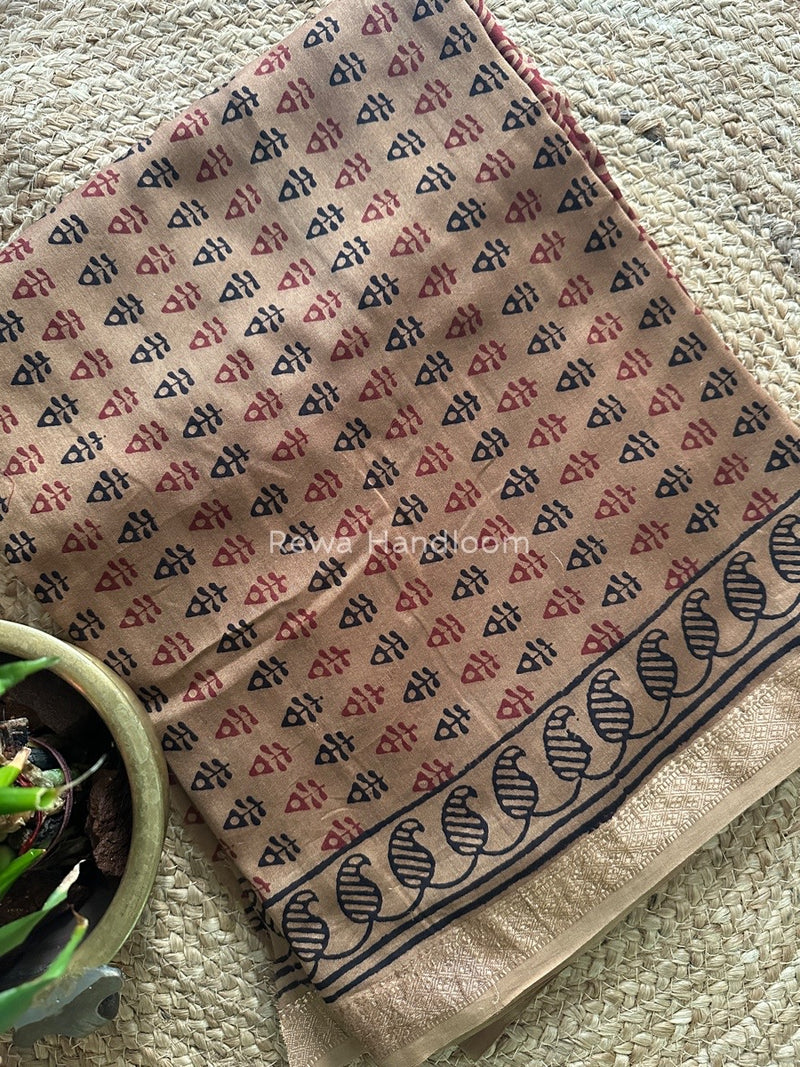 Maheshwari Biscuit Bagh Print Suit BSP0151