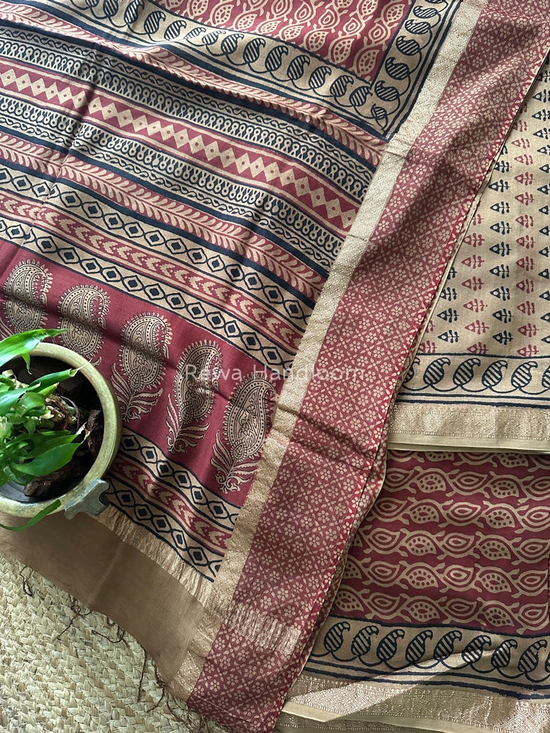  Bagh Print Suit