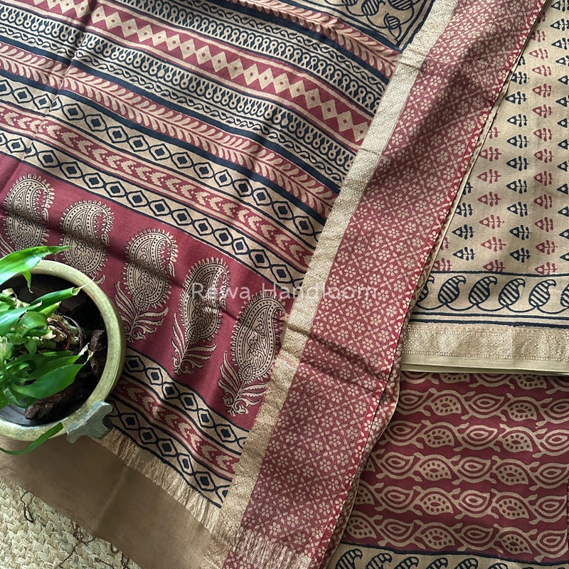  Bagh Print Suit