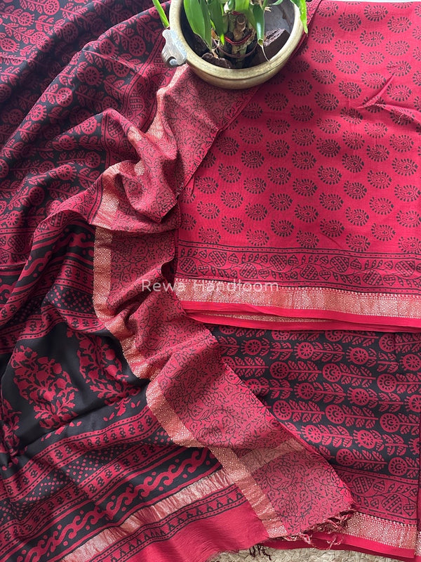 Maheshwari Bagh Print Suit