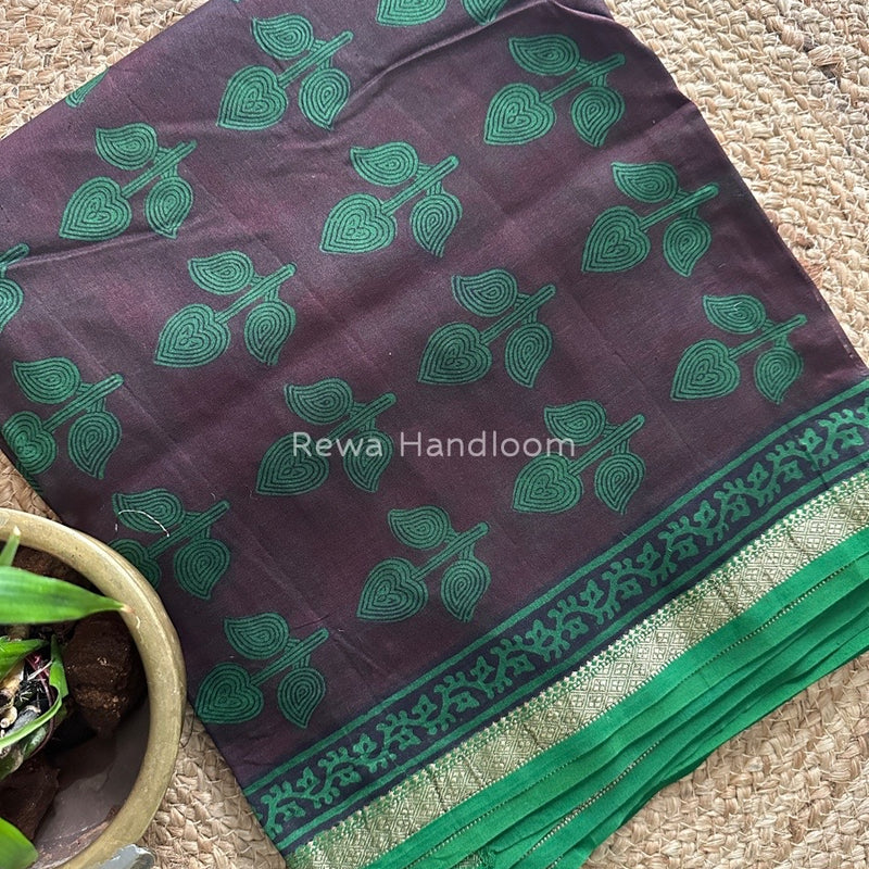 Maheshwari Coffee Bagh Print Suit BSP0130