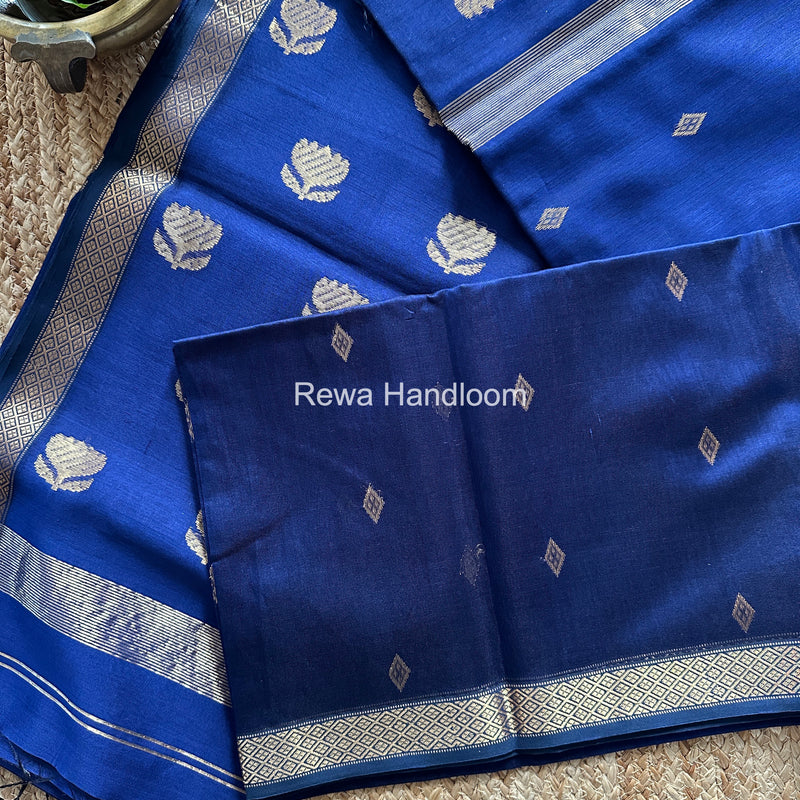 Maheshwari Lotus Butta Saree