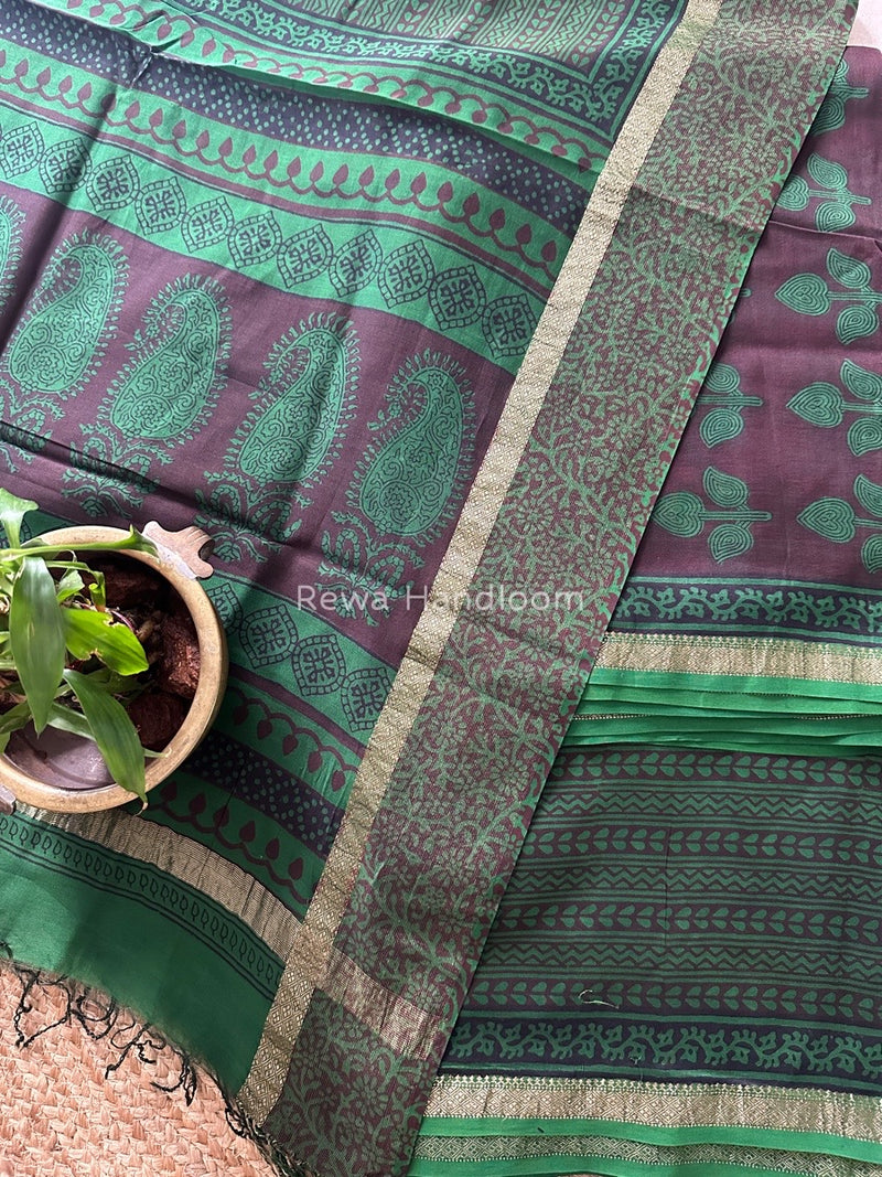  Bagh Print Suit
