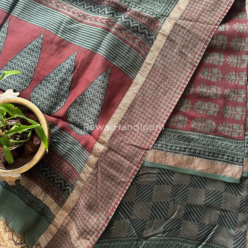  Bagh Print Suit