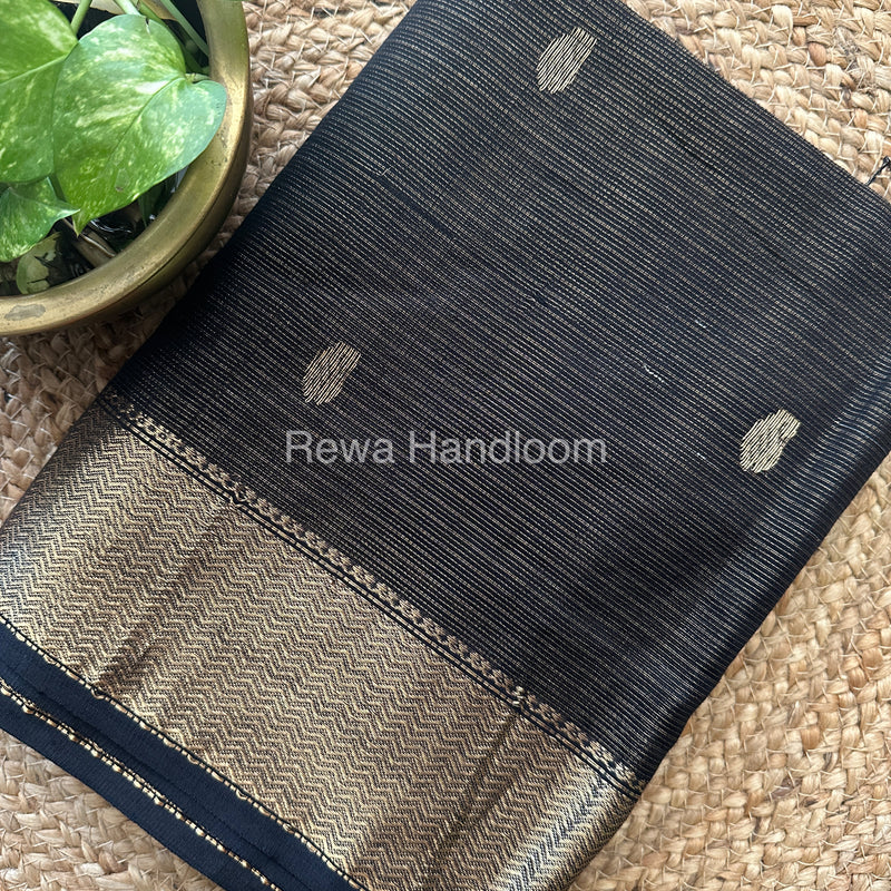  Zari Butti ~ Maheshwari Saree