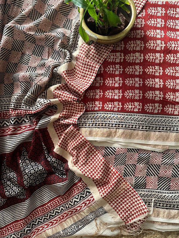 Maheshwari Bagh Print Suit