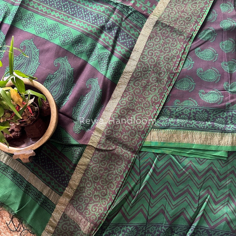  Bagh Print Suit