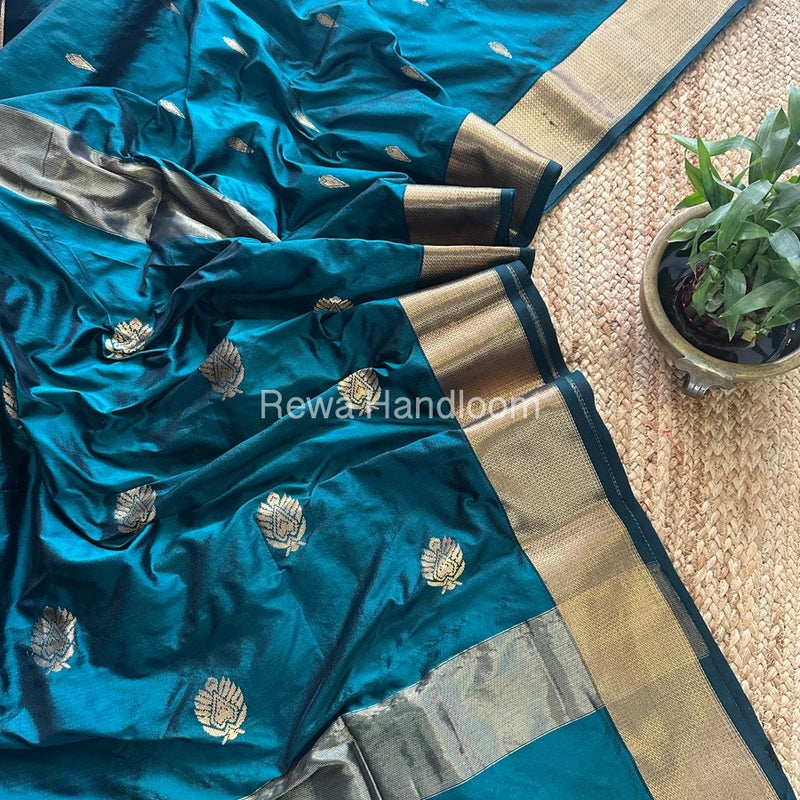 Maheshwari Pure Silk Saree