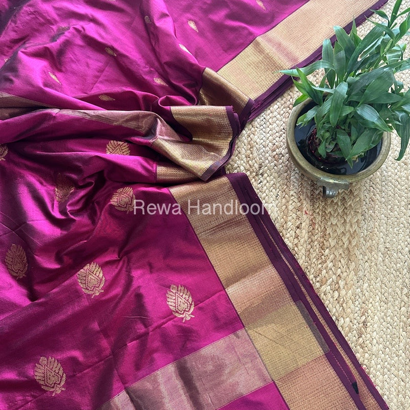 Maheshwari Pure Silk Saree