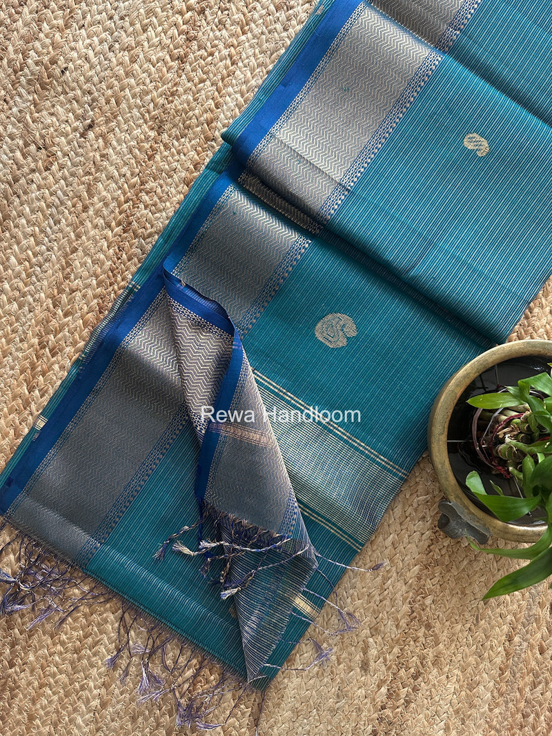 Maheshwari Tissue Butti Saree