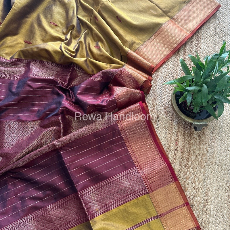 Maheshwari Pure Silk Saree