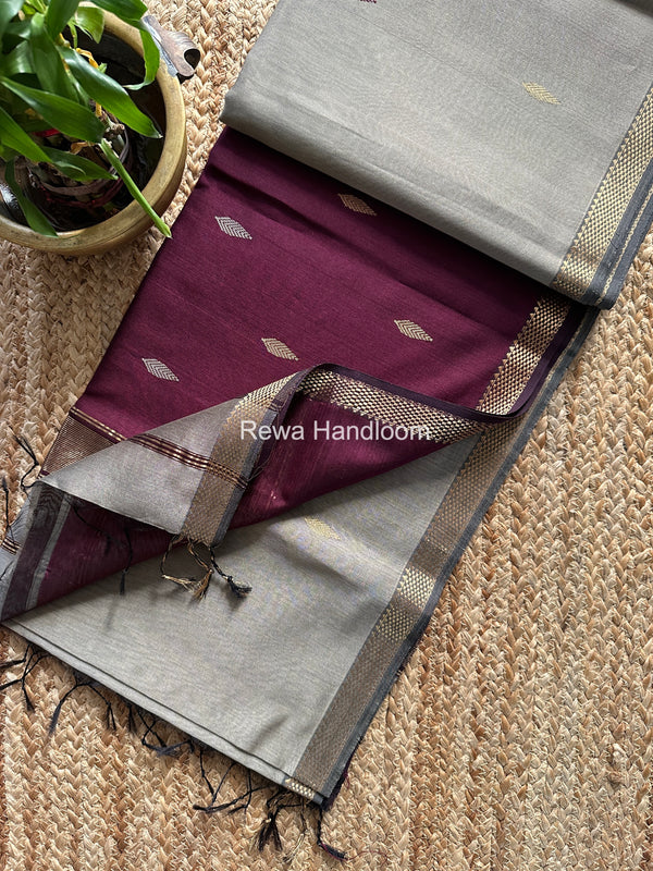 Maheshwari Aami Butti Saree