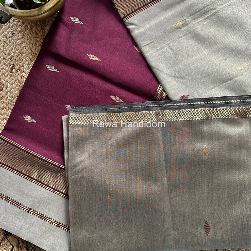 Maheshwari Aami Butti Saree