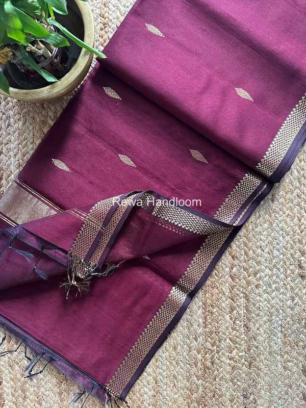 Maheshwari Aami Butti Saree