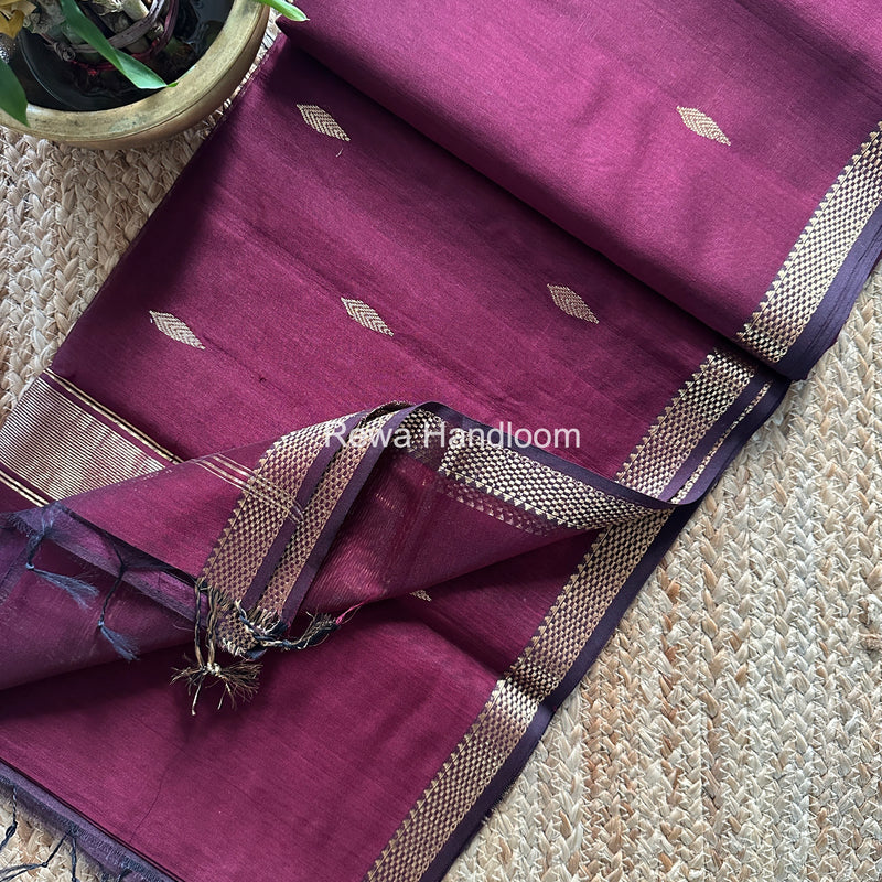 Maheshwari Aami Butti Saree