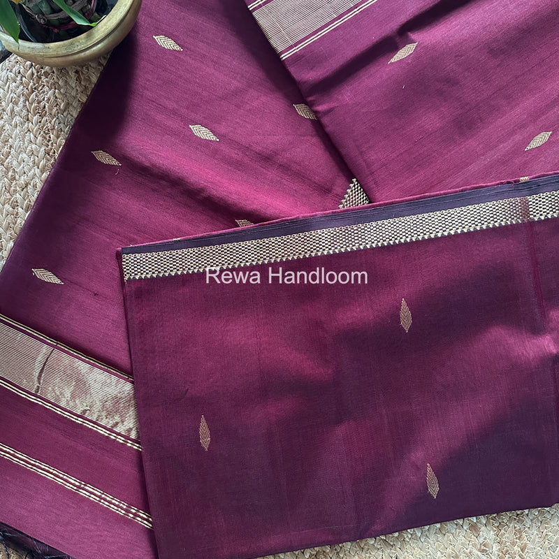 Maheshwari Aami Butti Saree