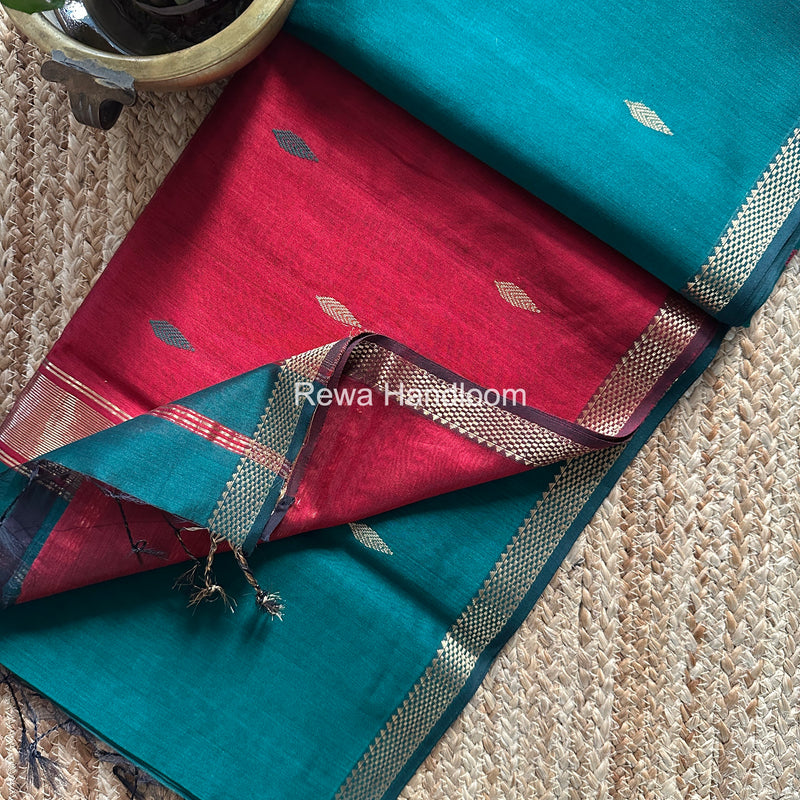 Maheshwari Aami Butti Saree