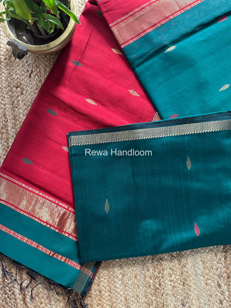 Maheshwari Aami Butti Saree