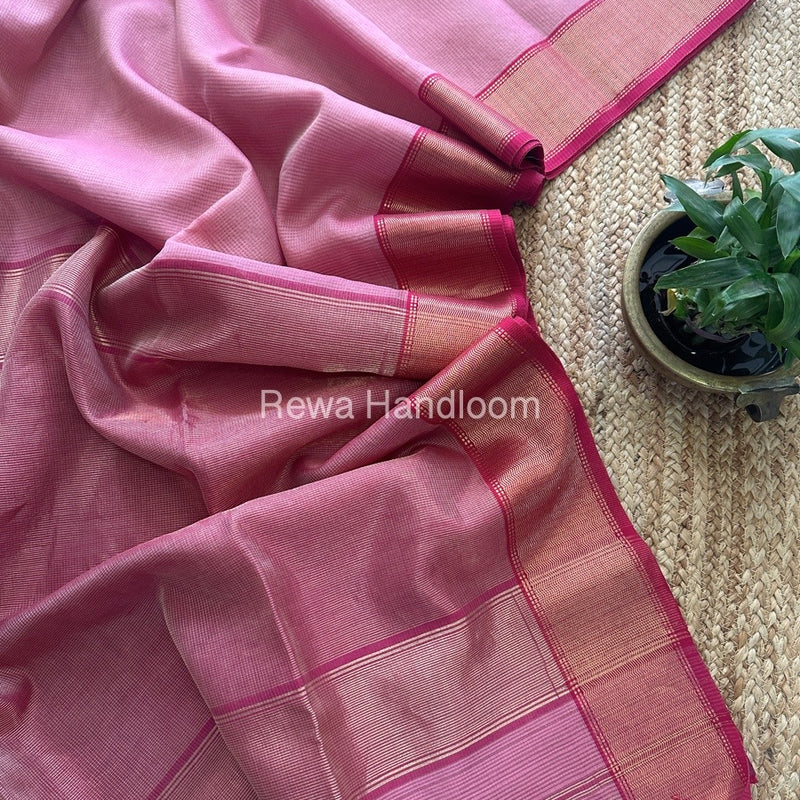 Exclusive Maheshwari Tissue Silk Saree