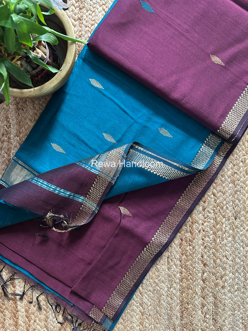 Maheshwari Aami Butti Saree
