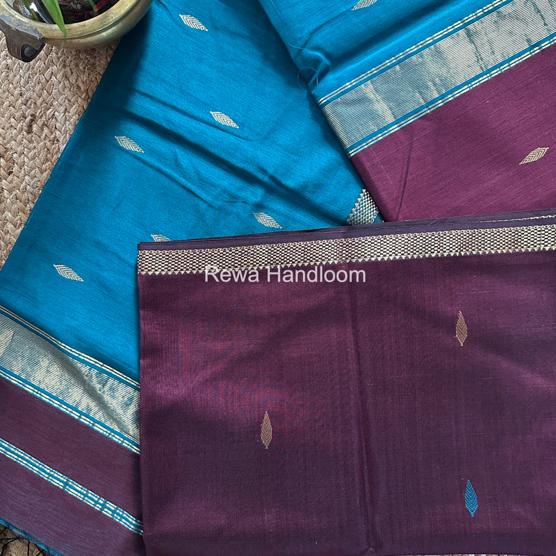 Maheshwari Aami Butti Saree