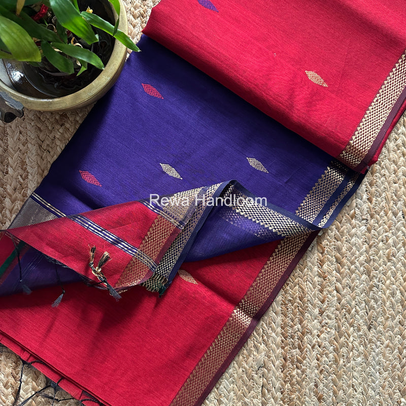 Maheshwari Aami Butti Saree