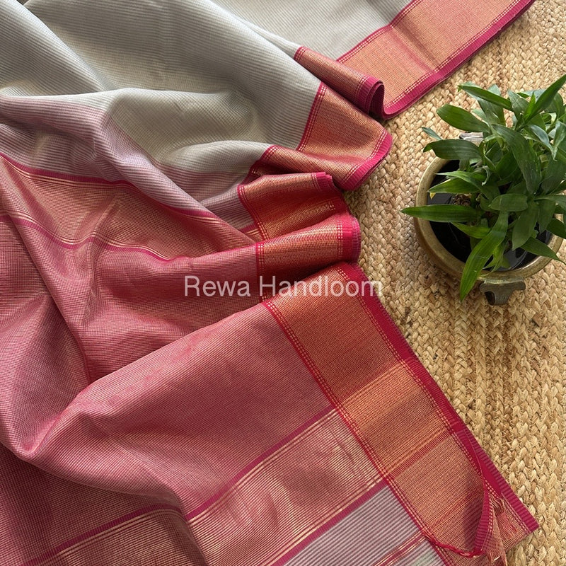 Exclusive Maheshwari Tissue Silk Saree 