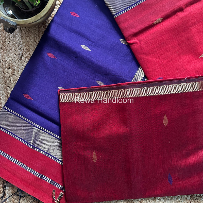 Maheshwari Aami Butti Saree