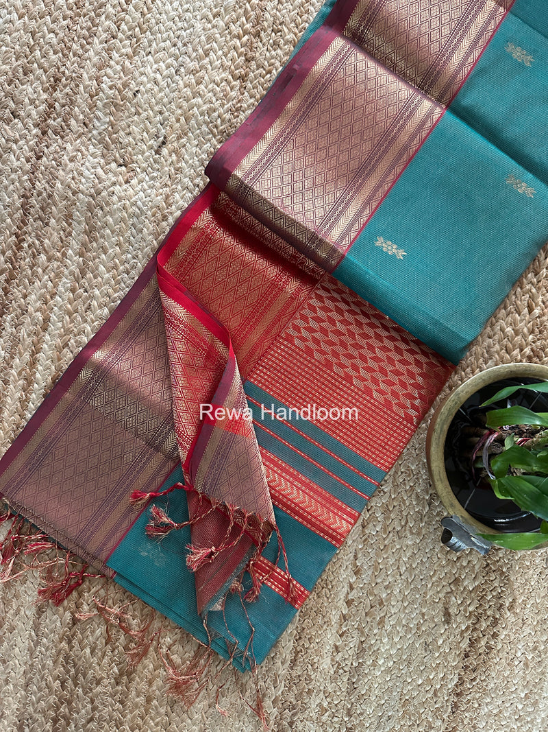 Maheshwari Tissue Rich Pallu Saree