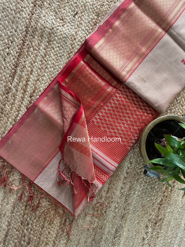 Maheshwari Tissue Rich Pallu Saree