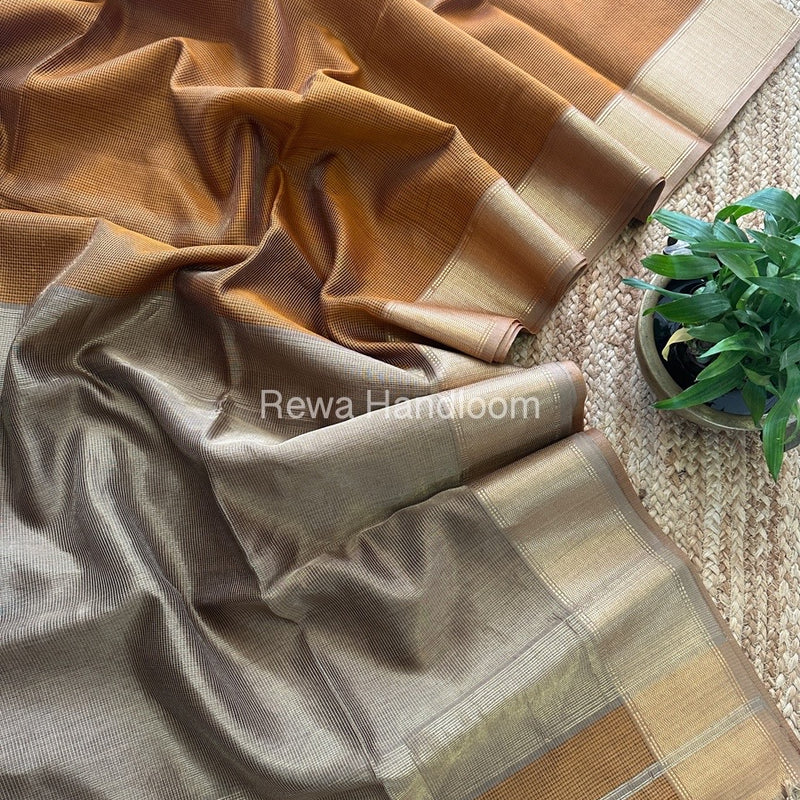 Exclusive Maheshwari Tissue Silk Saree