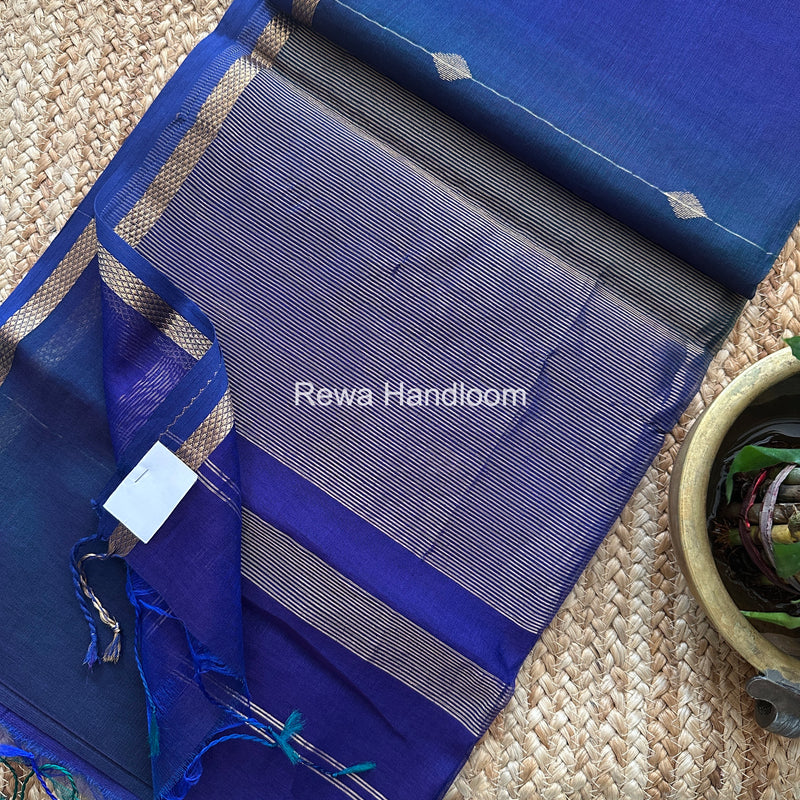  Lining Butti Shaded Maheshwari Saree