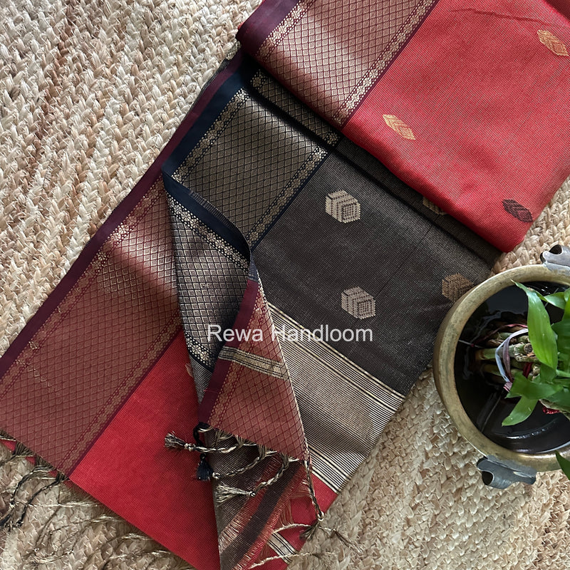 Maheshwari Tissue Silk Saree