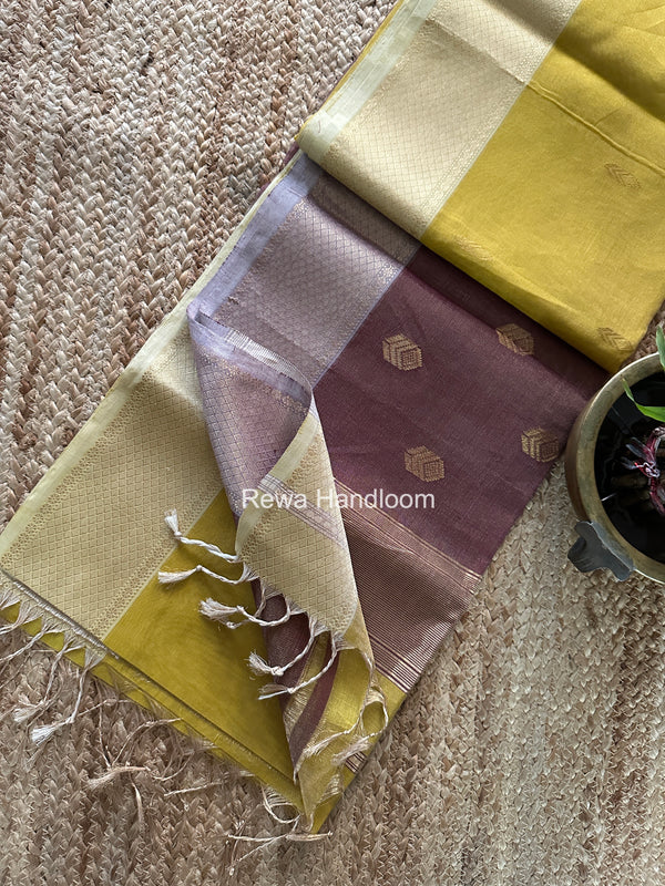 Maheshwari Tissue Silk Saree