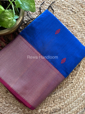 Maheshwar Resham Thread Butti Saree