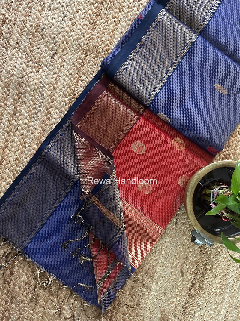 Maheshwari Tissue Silk Saree