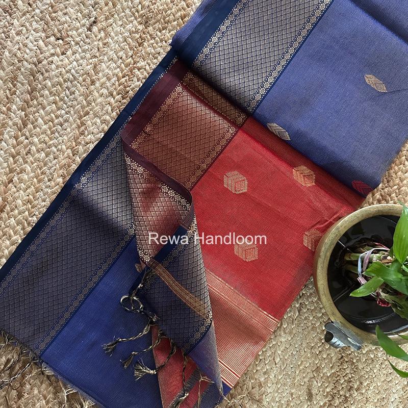 Maheshwari Tissue Silk Saree