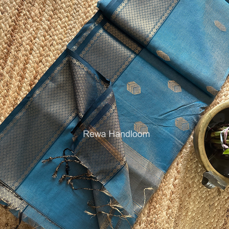 Maheshwari Tissue Silk Saree