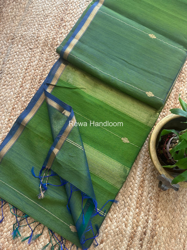  Lining Butti Shaded Maheshwari Saree