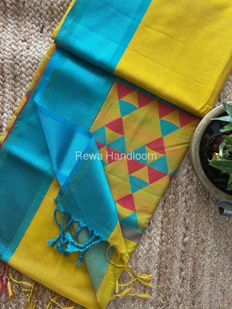 Maheshwari Heavy Pallu Saree