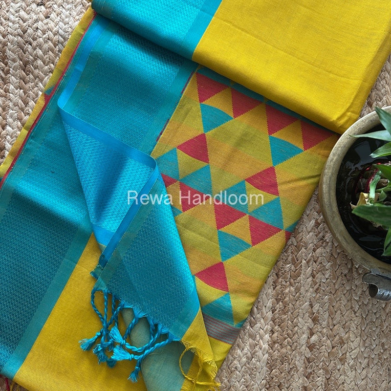 Maheshwari Heavy Pallu Saree