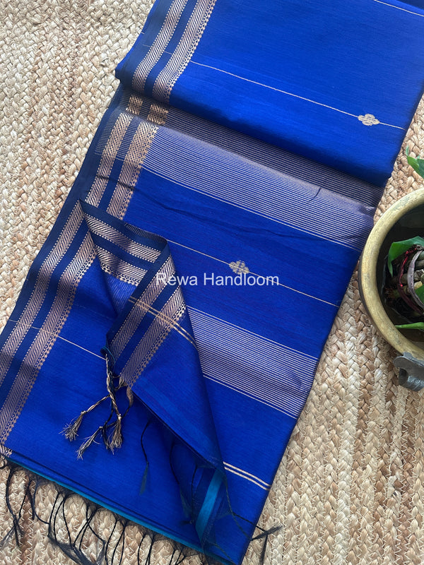  Lining Butti Shaded Maheshwari Saree