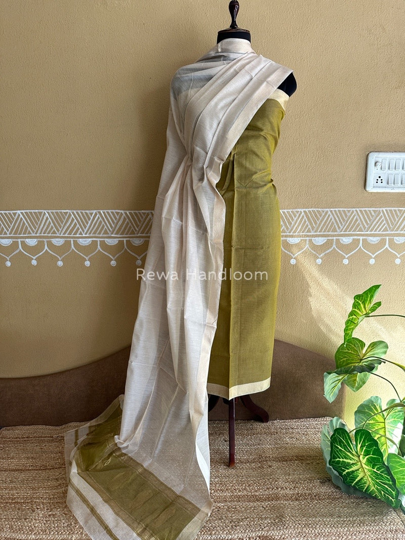 Maheshwari Tissue Buta Dress Material
