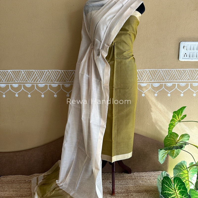 Maheshwari Tissue Buta Dress Material