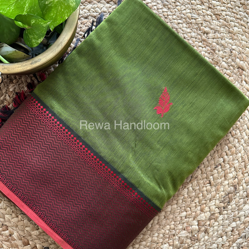 Maheshwari Resham Thread Butti Saree